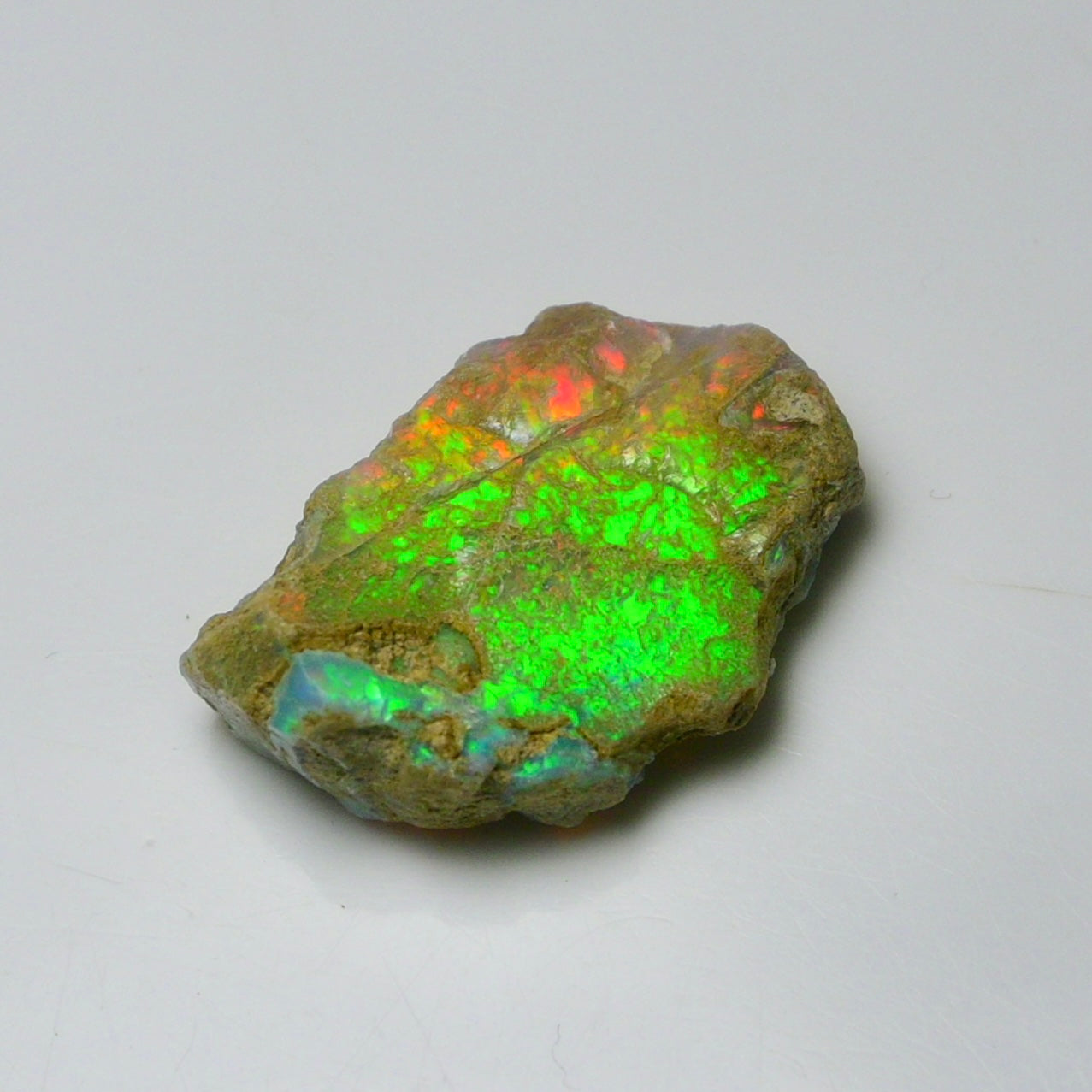 White Opal 11.95 Carats | Natural White Ethiopian Opal Rough - Ready for Cutting & Jewelry!