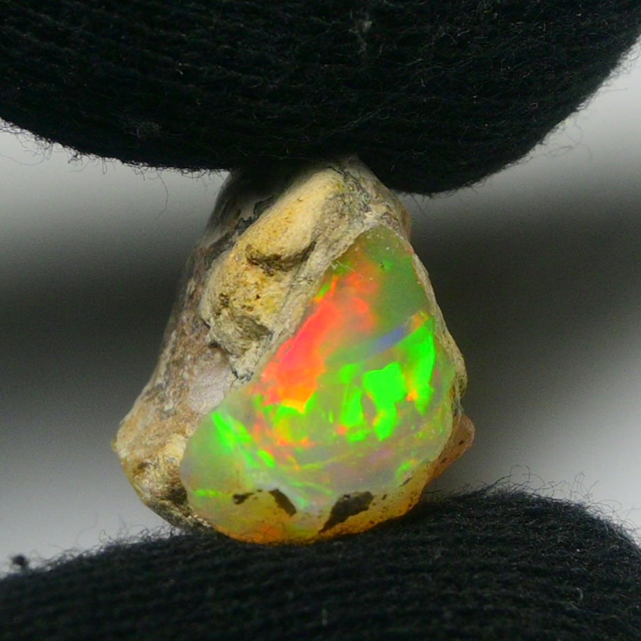 White Opal 15.75 Carats | Natural White Ethiopian Opal Rough - Ready for Cutting & Jewelry!