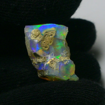 White Opal 18.95 Carats | Natural White Ethiopian Opal Rough - Ready for Cutting & Jewelry!