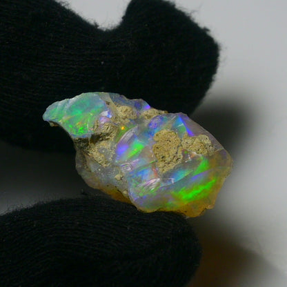 White Opal 18.95 Carats | Natural White Ethiopian Opal Rough - Ready for Cutting & Jewelry!