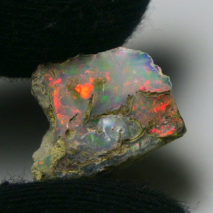 White Opal 13.00 Carats | Natural White Ethiopian Opal Rough - Ready for Cutting & Jewelry!
