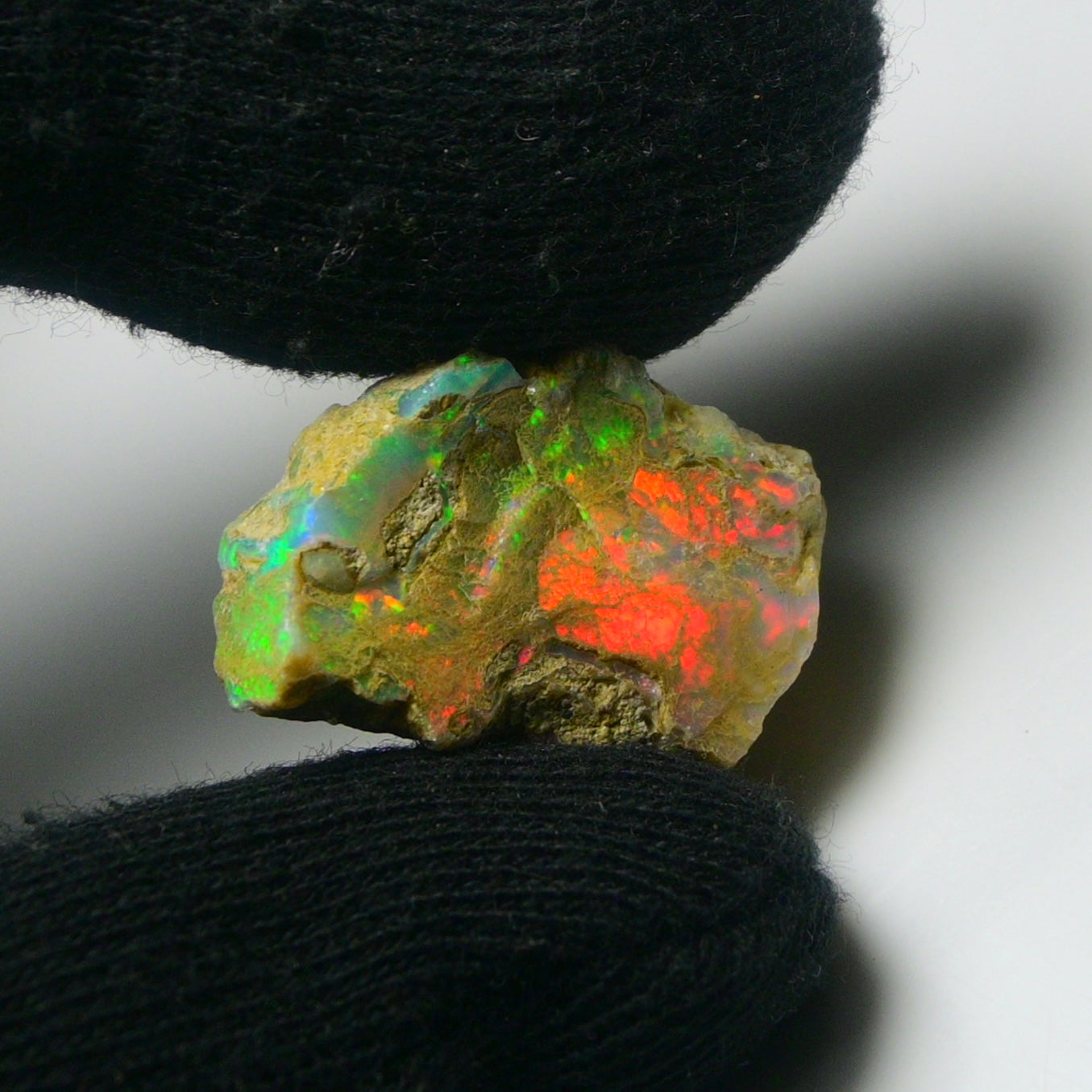 White Opal 11.95 Carats | Natural White Ethiopian Opal Rough - Ready for Cutting & Jewelry!