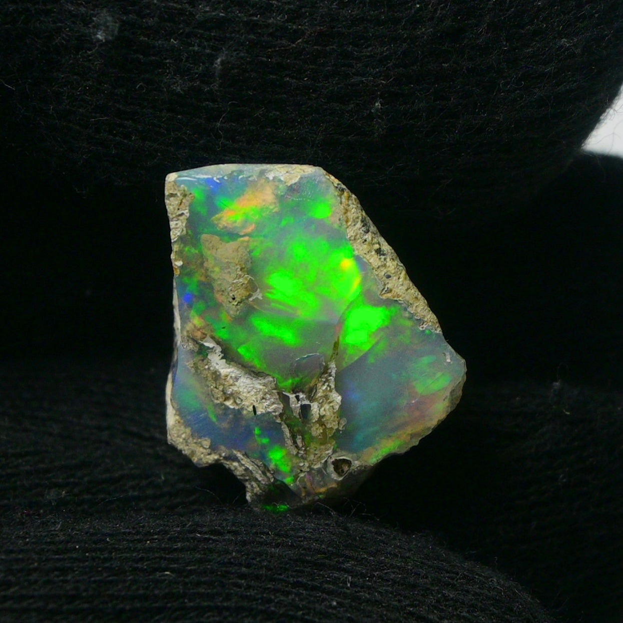 White Opal 13.10 Carats | Natural White Ethiopian Opal Rough - Ready for Cutting & Jewelry!