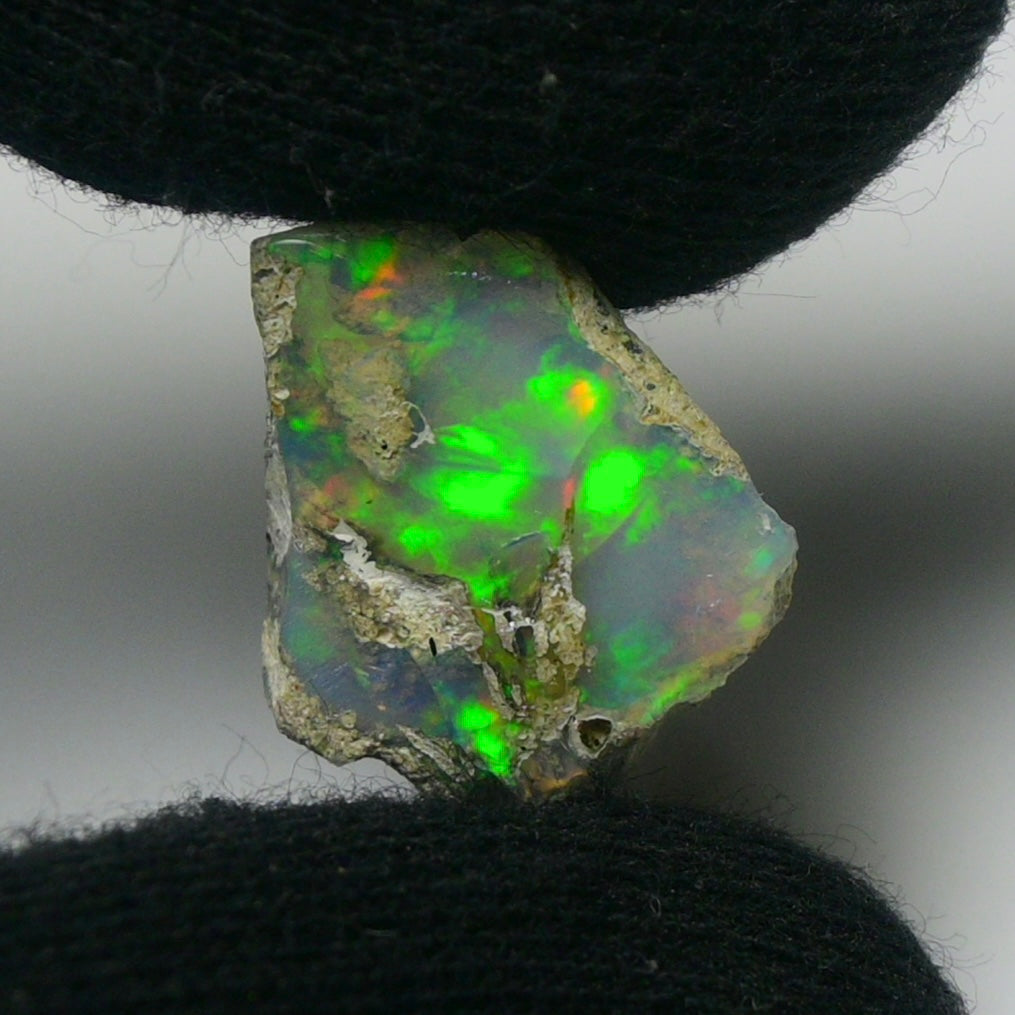 White Opal 13.10 Carats | Natural White Ethiopian Opal Rough - Ready for Cutting & Jewelry!