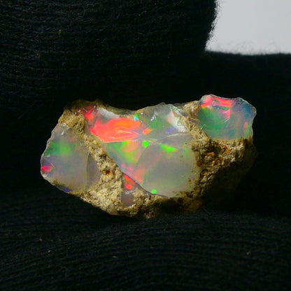 White Opal 12.35 Carats | Natural White Ethiopian Opal Rough - Ready for Cutting & Jewelry!