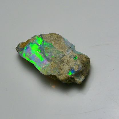 White Opal 18.90 Carats | Natural White Ethiopian Opal Rough - Ready for Cutting & Jewelry!