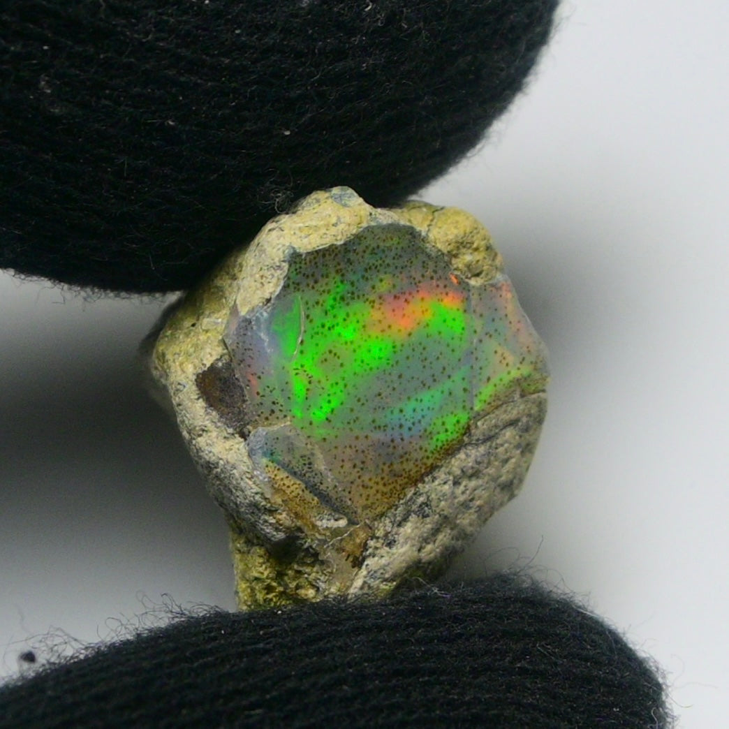 White Opal 18.90 Carats | Natural White Ethiopian Opal Rough - Ready for Cutting & Jewelry!