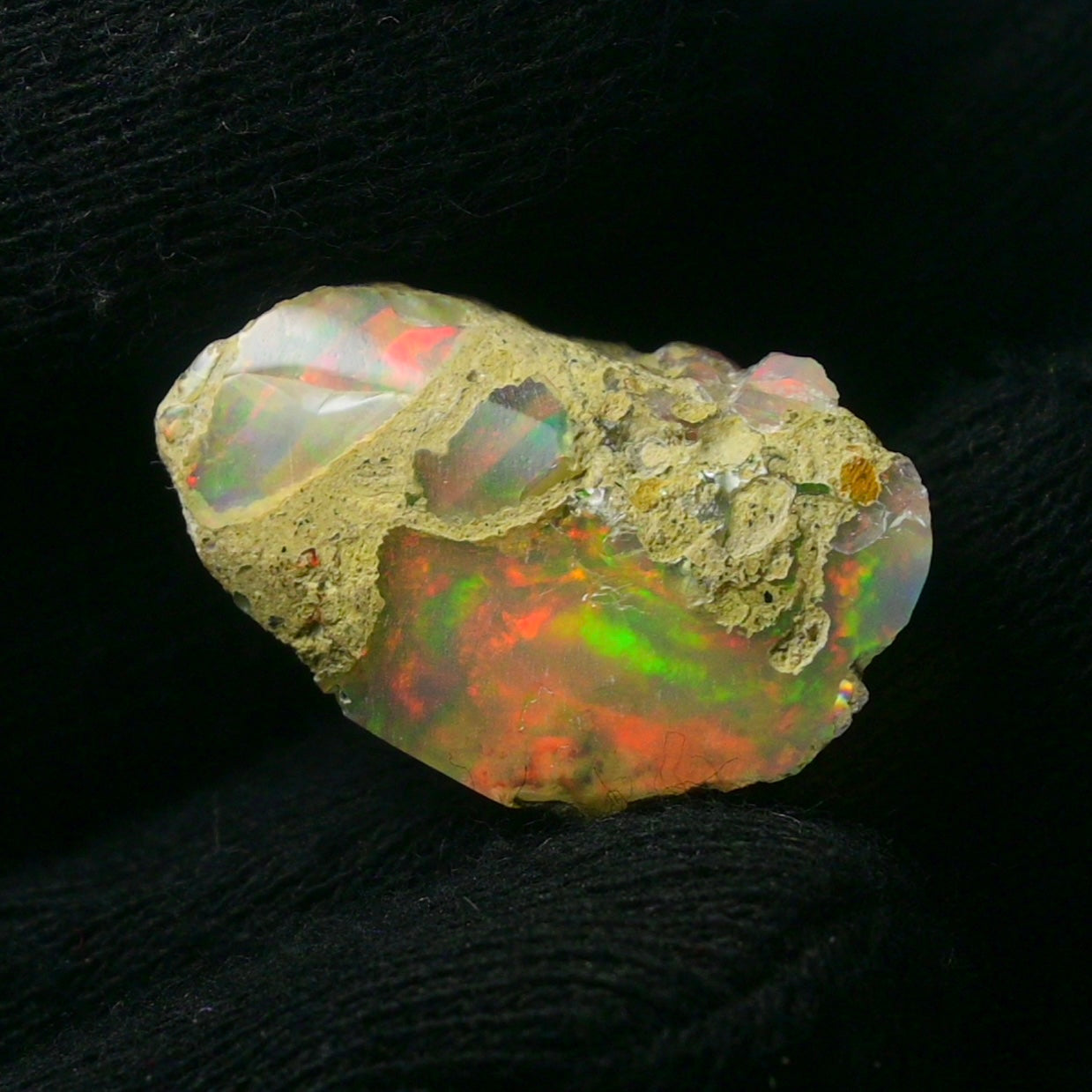 White Opal 18.40 Carats | Natural White Ethiopian Opal Rough - Ready for Cutting & Jewelry!