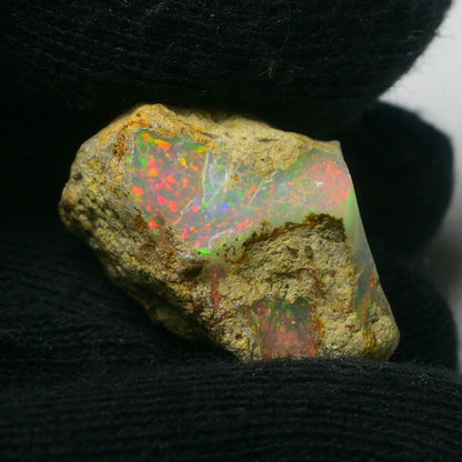 White Opal 19.35 Carats | Natural White Ethiopian Opal Rough - Ready for Cutting & Jewelry!