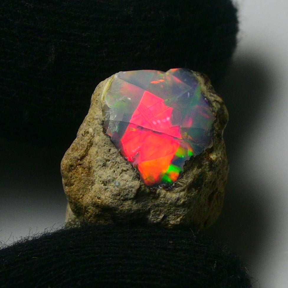 White Opal 16.80 Carats | Natural White Ethiopian Opal Rough - Ready for Cutting & Jewelry!