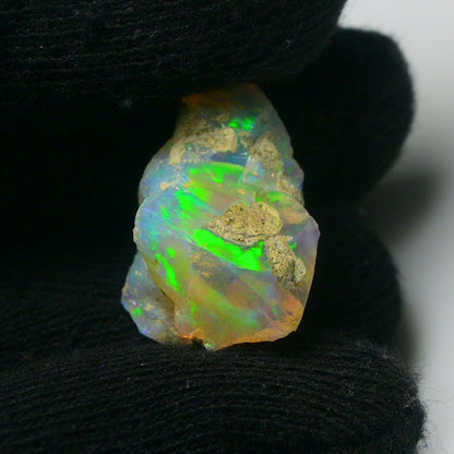 White Opal 18.95 Carats | Natural White Ethiopian Opal Rough - Ready for Cutting & Jewelry!