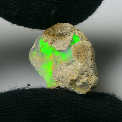 White Opal 15.70 Carats | Natural White Ethiopian Opal Rough - Ready for Cutting & Jewelry!