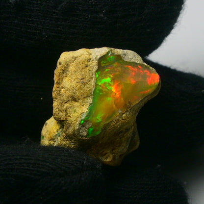 White Opal 20.73 Carats | Natural White Ethiopian Opal Rough - Ready for Cutting & Jewelry!