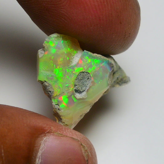 Smooth Black Opal Rough 10.25 Cts Natural Ethiopian Welo Opal Raw, Jewelry Grade