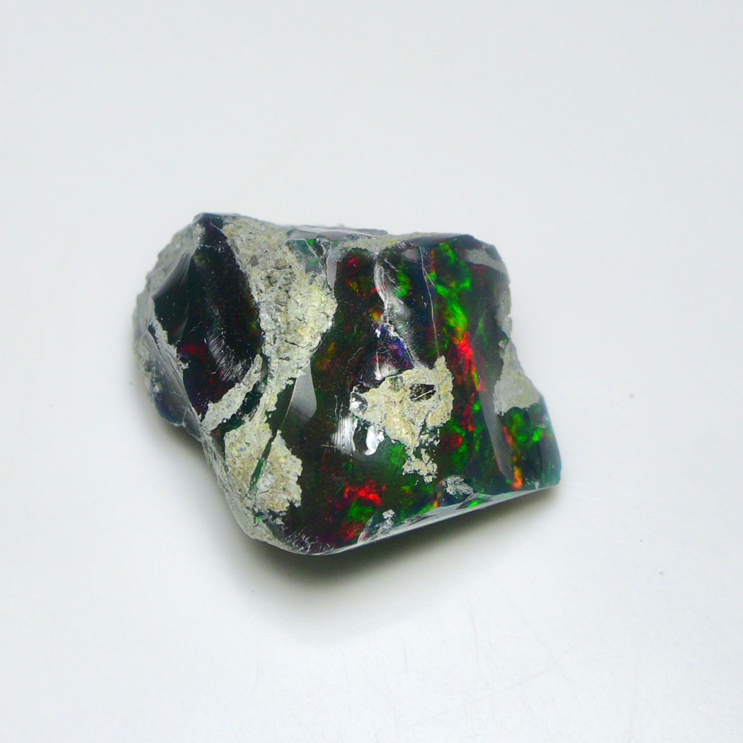 Smooth Black Opal Rough 30.00 Cts Natural Ethiopian Welo Opal Raw, Jewelry Grade