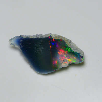 Smooth Black Opal Rough 10.95 Cts Natural Ethiopian Welo Opal Raw, Jewelry Grade