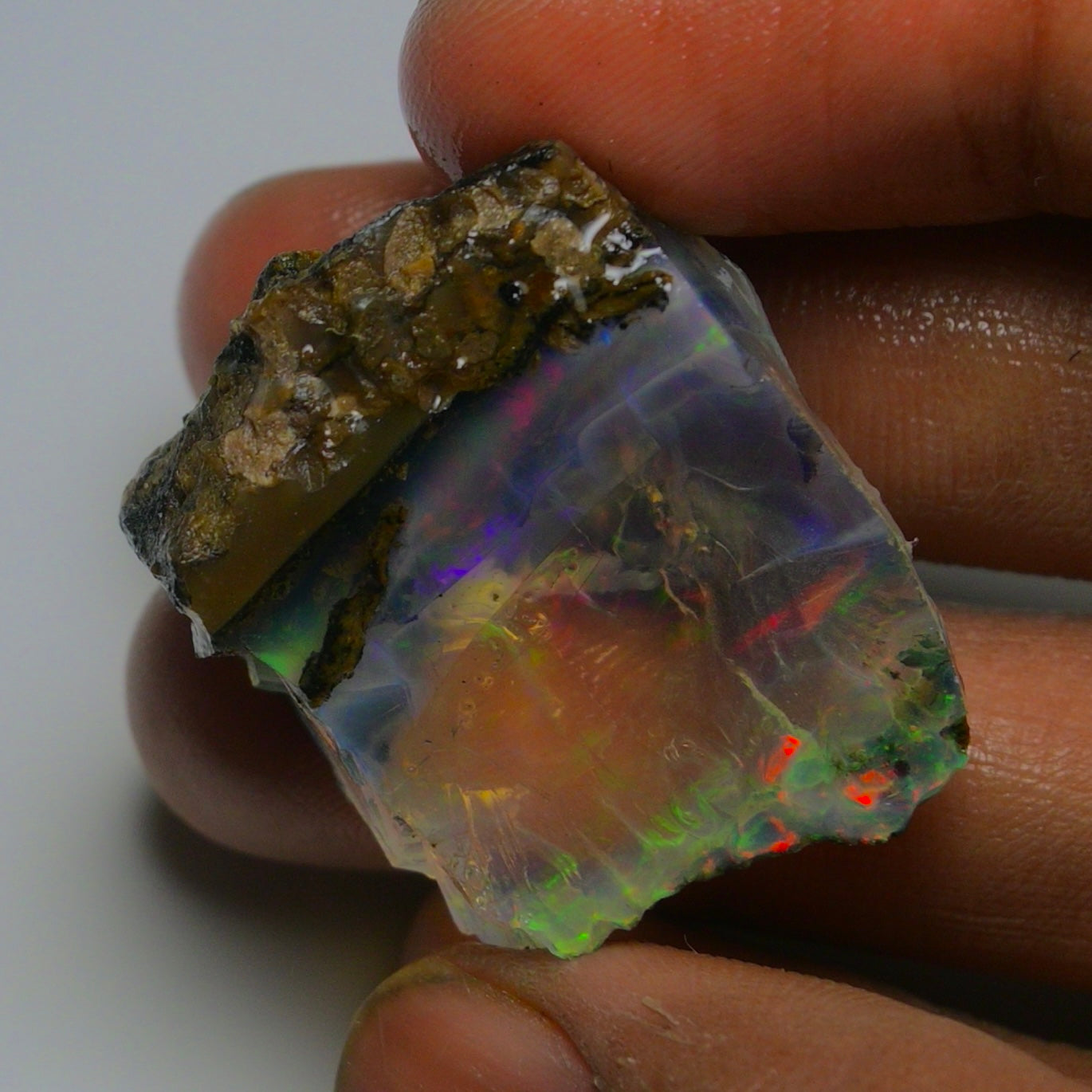 Opal Rough Specimen 59.25 Carat (11.8g) | 100% Natural Ethiopian Opal Raw