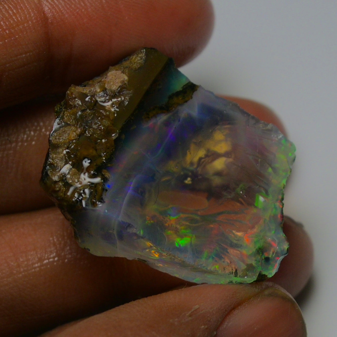 Opal Rough Specimen 59.25 Carat (11.8g) | 100% Natural Ethiopian Opal Raw