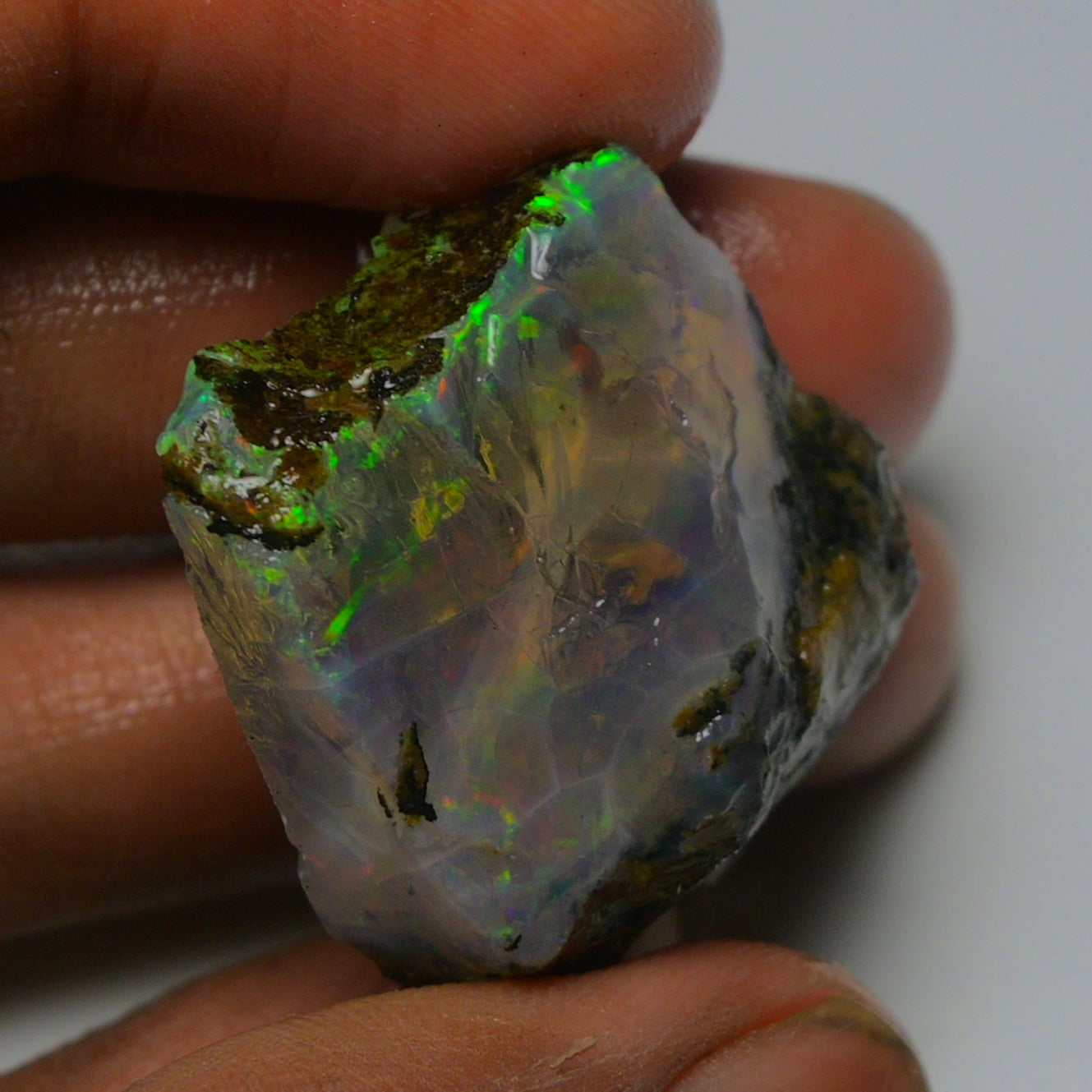 Opal Rough Specimen 59.25 Carat (11.8g) | 100% Natural Ethiopian Opal Raw