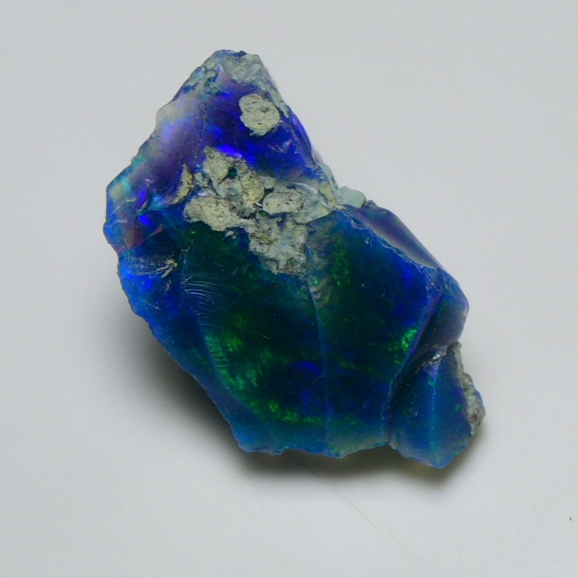 Black Opal 7.10 Carats | Natural Black Ethiopian Opal Rough - Ready for Cutting & Jewelry!