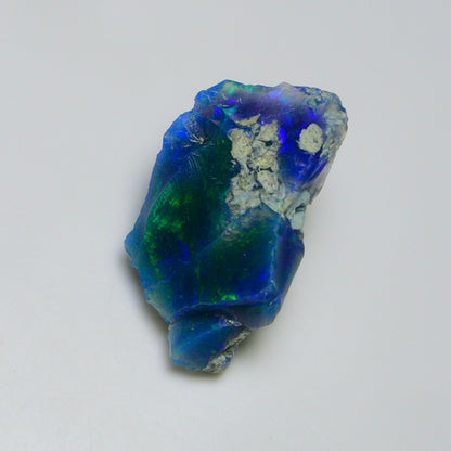 Black Opal 7.10 Carats | Natural Black Ethiopian Opal Rough - Ready for Cutting & Jewelry!