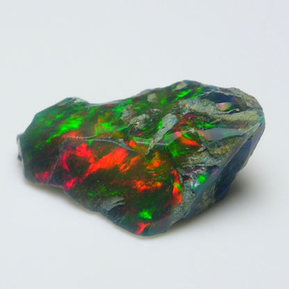 Black Opal 6.75 Carats | Natural Black Ethiopian Opal Rough - Ready for Cutting & Jewelry!