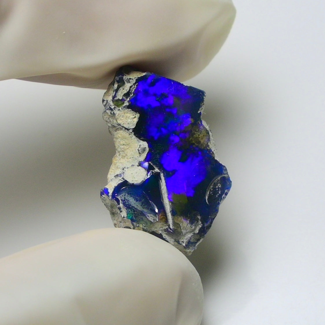 Blue Opal Rough 8.30  Carats | Natural Ethiopian Opal Rough - Ready for Cutting & Jewelry | AAA Grade Opal Raw