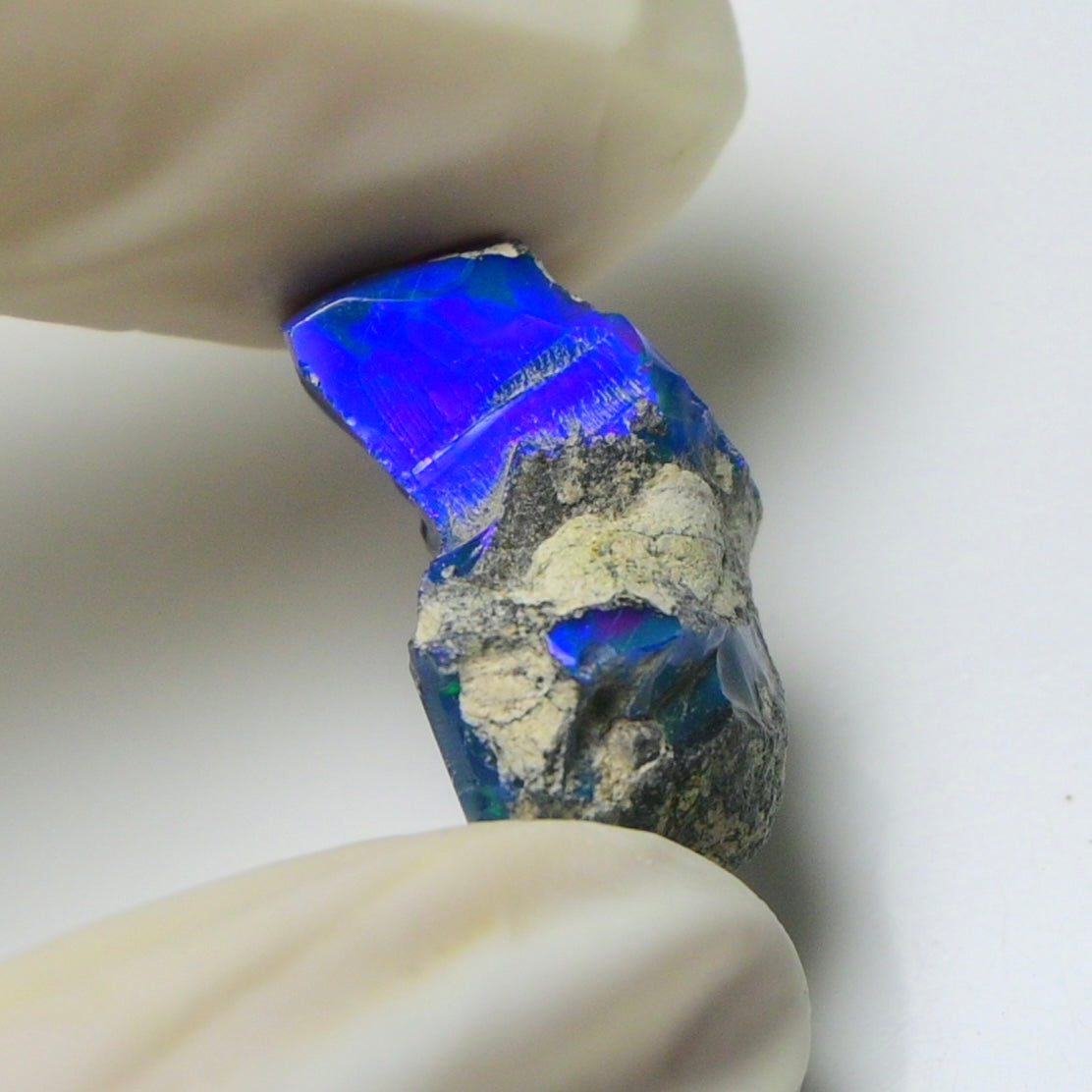 Blue Opal Rough 8.65  Carats | Natural Ethiopian Opal Rough - Ready for Cutting & Jewelry | AAA Grade Opal Raw