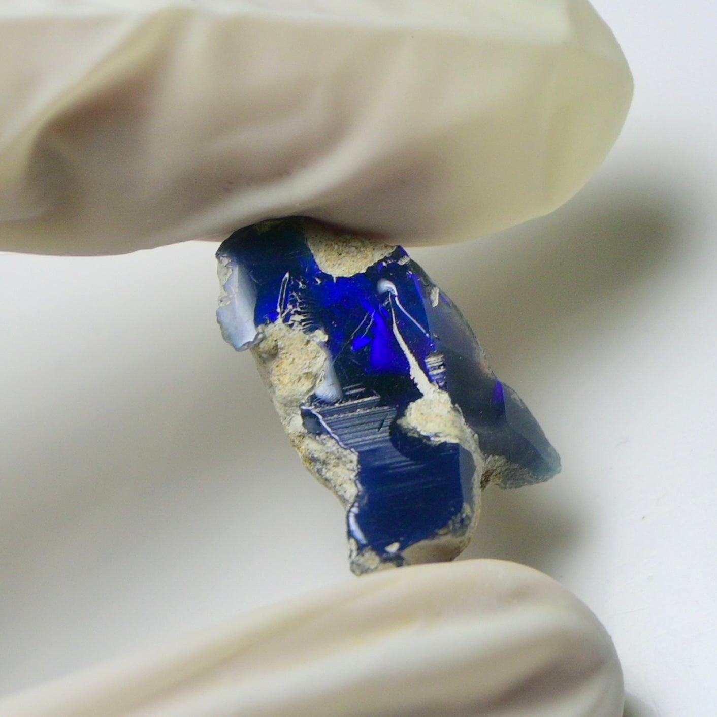 Blue Opal Rough 7.95  Carats | Natural Ethiopian Opal Rough - Ready for Cutting & Jewelry | AAA Grade Opal Raw