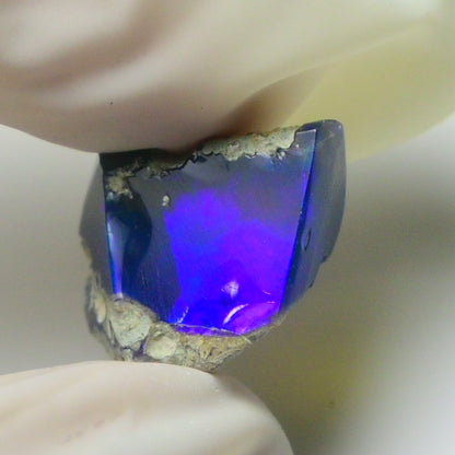 Blue Opal Rough 7.00  Carats | Natural Ethiopian Opal Rough - Ready for Cutting & Jewelry | AAA Grade Opal Raw