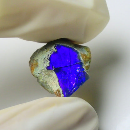Blue Opal Rough 7.95  Carats | Natural Ethiopian Opal Rough - Ready for Cutting & Jewelry | AAA Grade Opal Raw