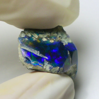 Blue Opal Rough 9.20  Carats | Natural Ethiopian Opal Rough - Ready for Cutting & Jewelry | AAA Grade Opal Raw
