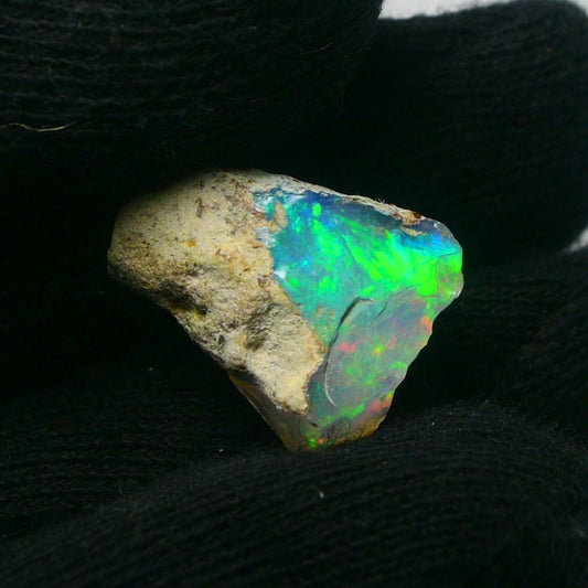 White Opal 9.75 Carats | Natural White Ethiopian Opal Rough - Ready for Cutting & Jewelry!