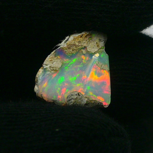White Opal 7.20 Carats | Natural White Ethiopian Opal Rough - Ready for Cutting & Jewelry!