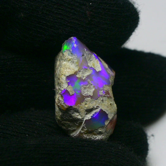 White Opal 16.40 Carats | Natural White Ethiopian Opal Rough - Ready for Cutting & Jewelry!