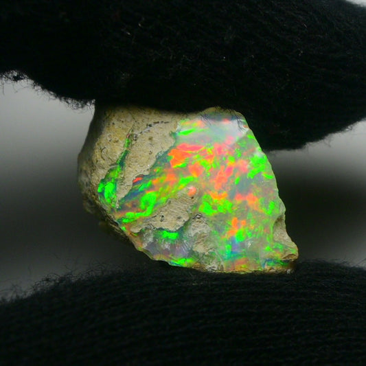 White Opal 11.65 Carats | Natural White Ethiopian Opal Rough - Ready for Cutting & Jewelry!