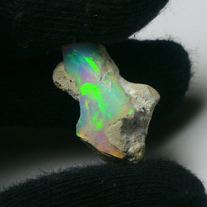White Opal 13.60 Carats | Natural White Ethiopian Opal Rough - Ready for Cutting & Jewelry!