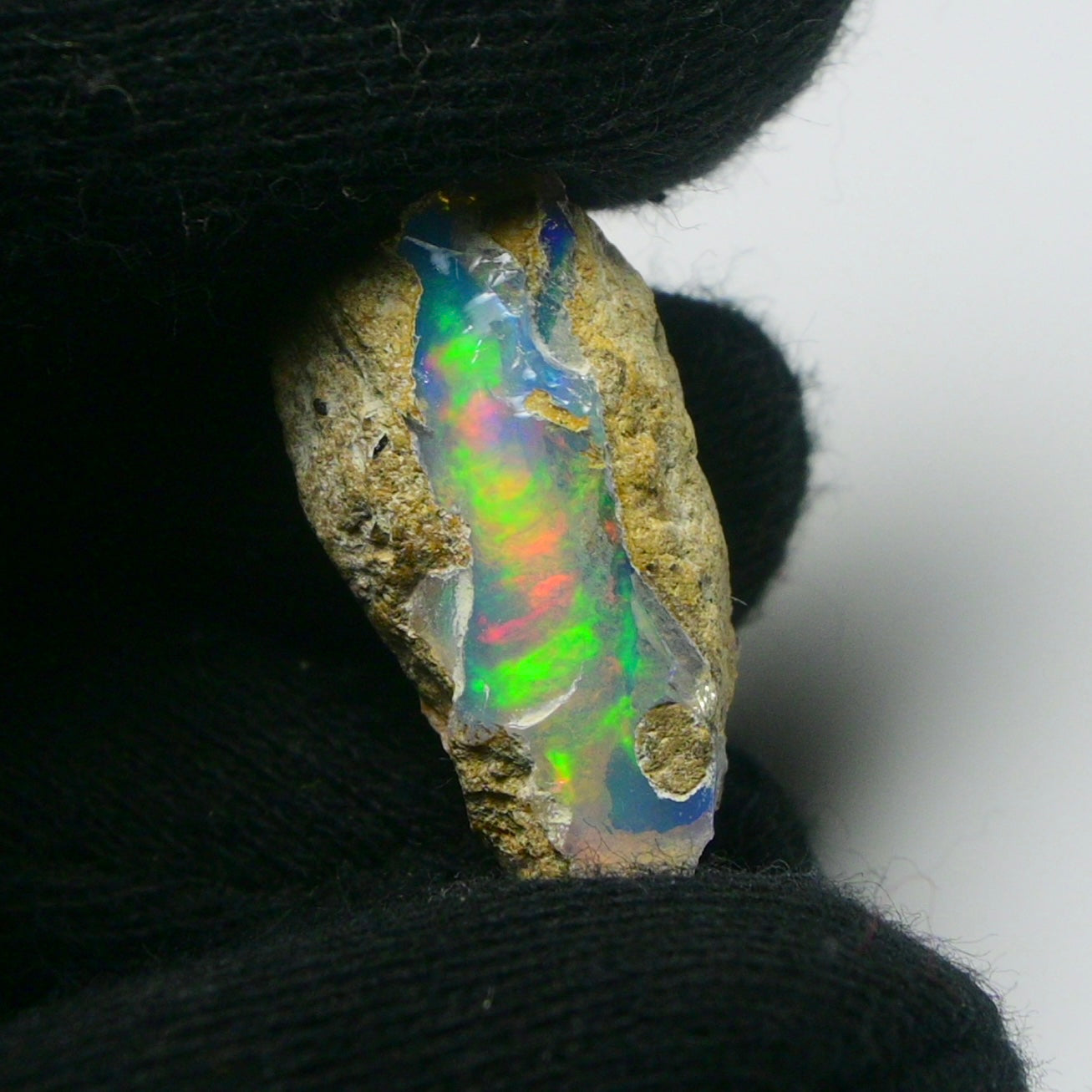 White Opal 10.25 Carats | Natural White Ethiopian Opal Rough - Ready for Cutting & Jewelry!