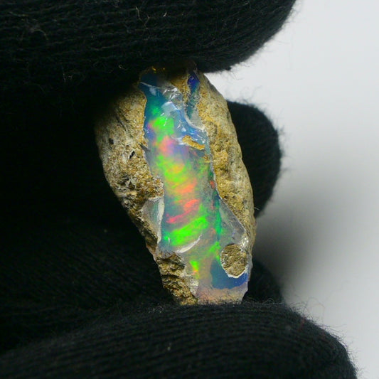 White Opal 10.25 Carats | Natural White Ethiopian Opal Rough - Ready for Cutting & Jewelry!