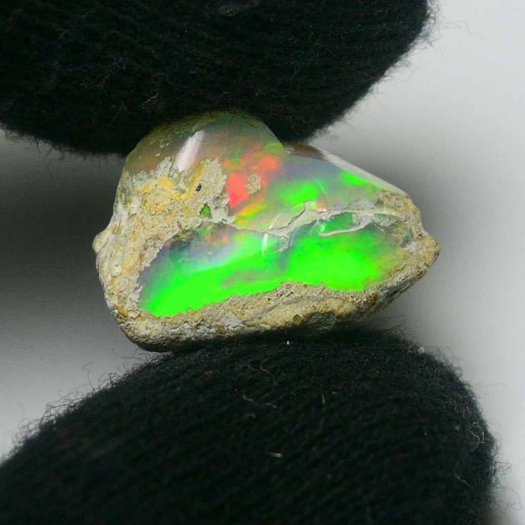 White Opal 8.65 Carats | Natural White Ethiopian Opal Rough - Ready for Cutting & Jewelry!