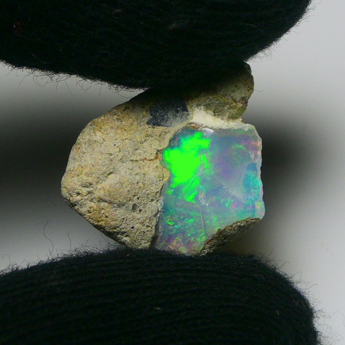 White Opal 9.30 Carats | Natural White Ethiopian Opal Rough - Ready for Cutting & Jewelry!