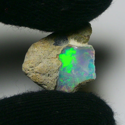 White Opal 9.30 Carats | Natural White Ethiopian Opal Rough - Ready for Cutting & Jewelry!
