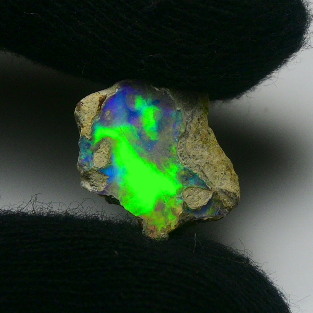 White Opal 4.90 Carats | Natural White Ethiopian Opal Rough - Ready for Cutting & Jewelry!