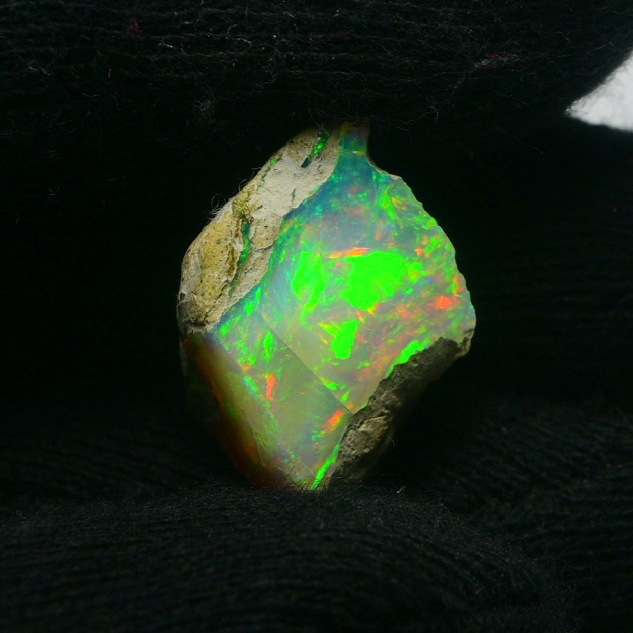 White Opal 11.65 Carats | Natural White Ethiopian Opal Rough - Ready for Cutting & Jewelry!