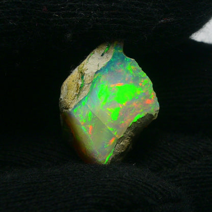 White Opal 11.65 Carats | Natural White Ethiopian Opal Rough - Ready for Cutting & Jewelry!