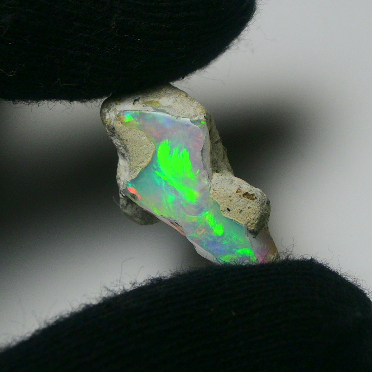 White Opal 13.60 Carats | Natural White Ethiopian Opal Rough - Ready for Cutting & Jewelry!