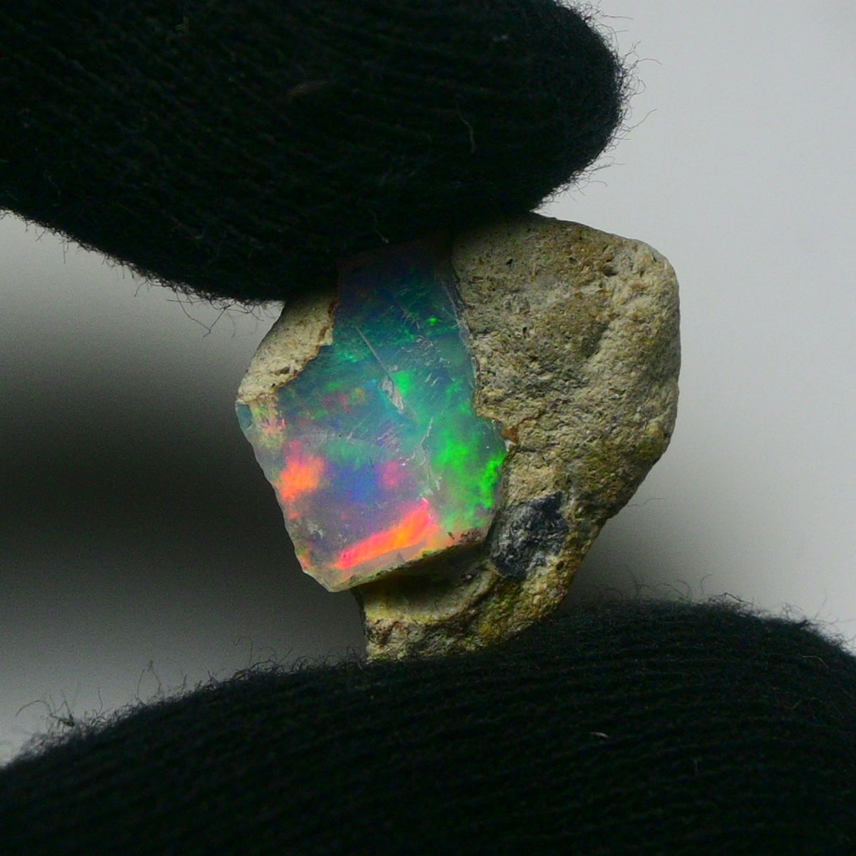 White Opal 9.30 Carats | Natural White Ethiopian Opal Rough - Ready for Cutting & Jewelry!
