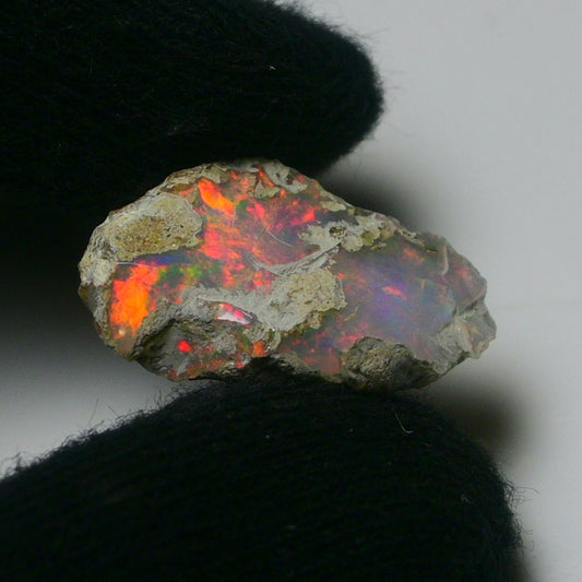 White Opal 10.00 Carats | Natural White Ethiopian Opal Rough - Ready for Cutting & Jewelry!
