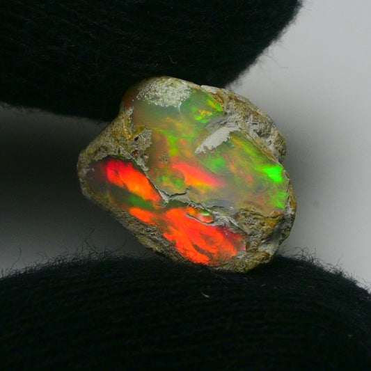 White Opal 8.65 Carats | Natural White Ethiopian Opal Rough - Ready for Cutting & Jewelry!