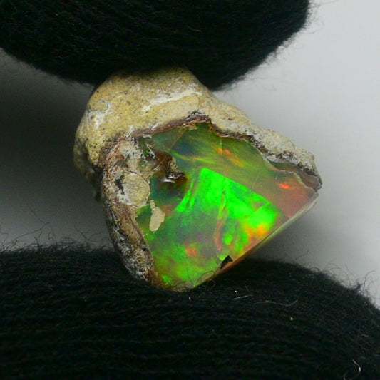 White Opal 9.40 Carats | Natural White Ethiopian Opal Rough - Ready for Cutting & Jewelry!